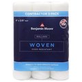 Premier Benjamin Moore Woven 9 in. W X 3/8 in. Regular Roller 3 pk U65694-018